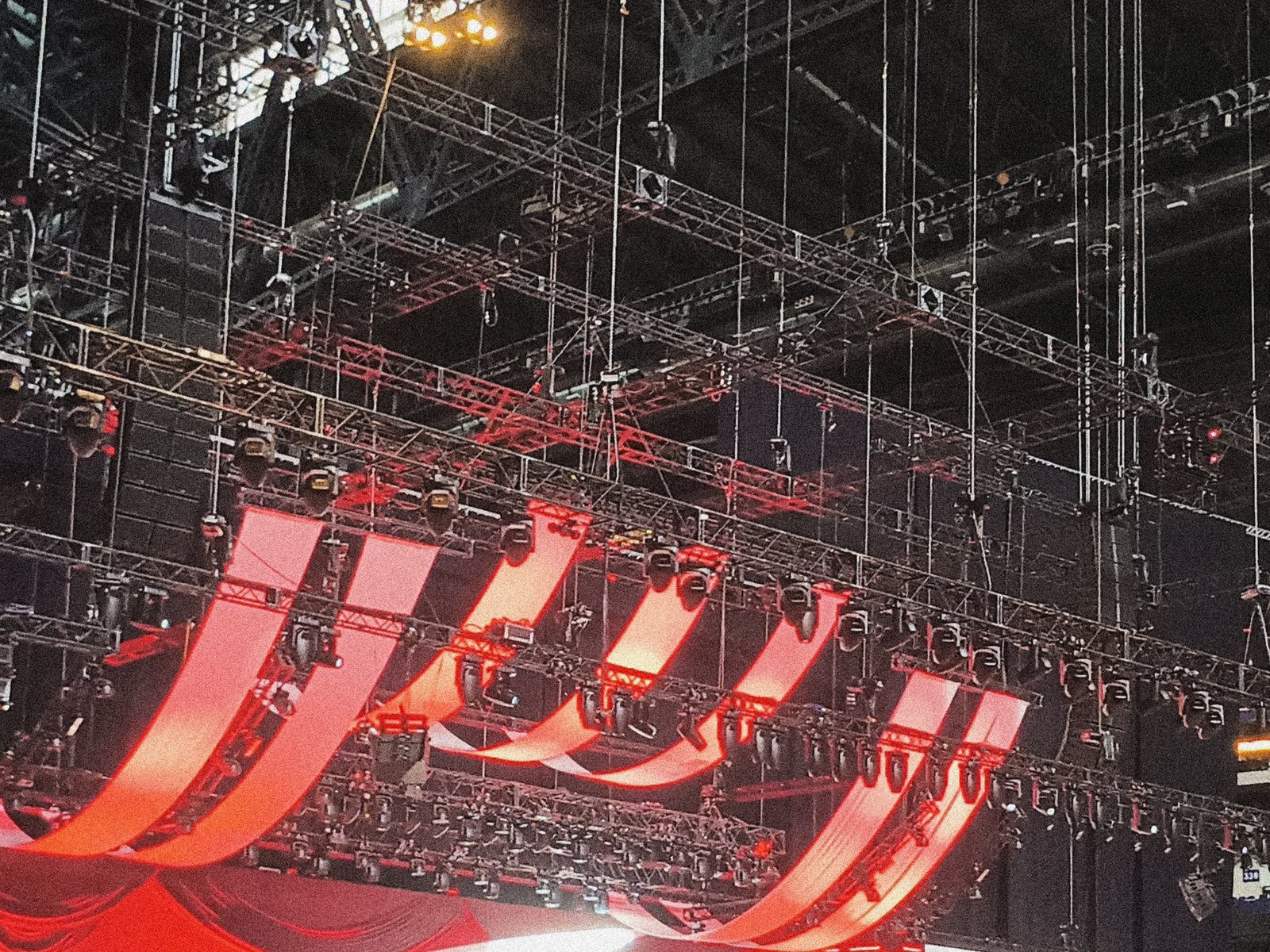 Massive Concert Rigging